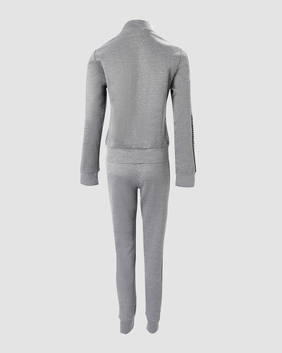 Clara – Chic Contrast Lounge Set