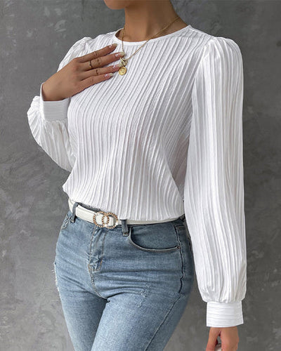 Samantha - Elegant Sleeve Detail Top