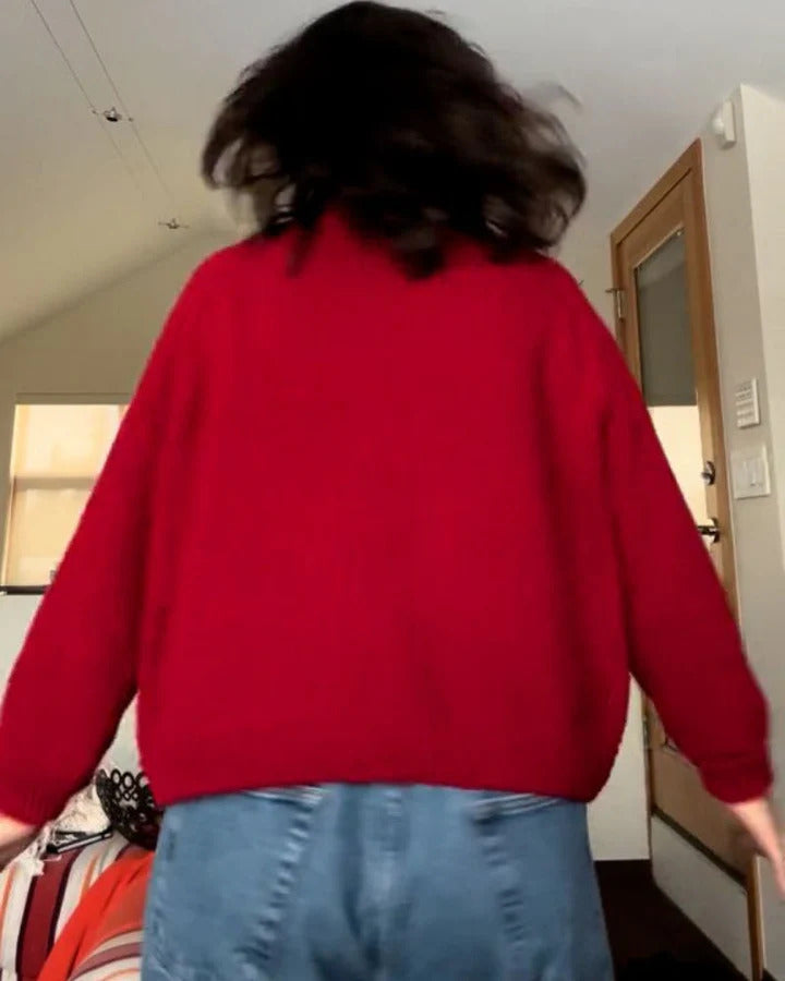 Lucie - Vibrant Fish Knit