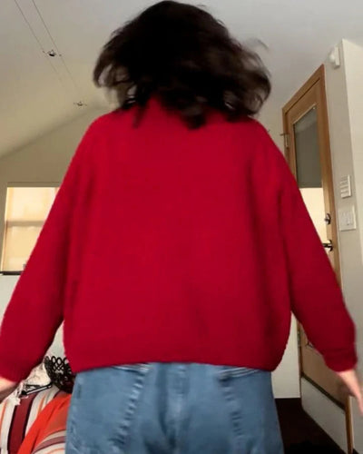 Lucie - Vibrant Fish Knit