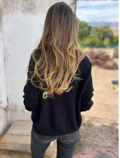 SOFIA - Soft Knit Half-Zip Sweater