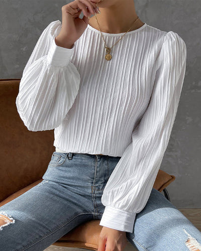 Samantha - Elegant Sleeve Detail Top