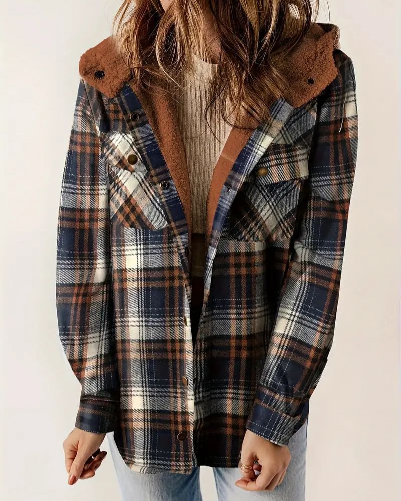 Sadie - Relaxed Check Jacket