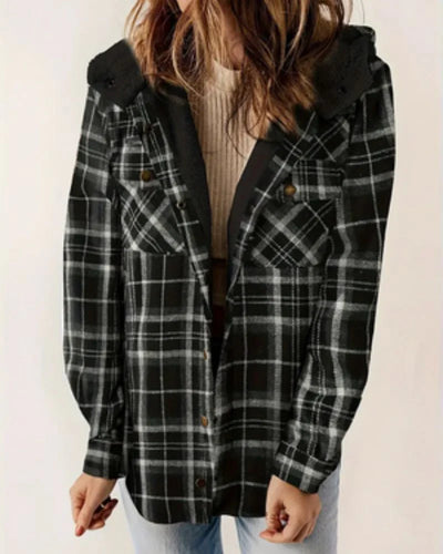 Sadie - Relaxed Check Jacket