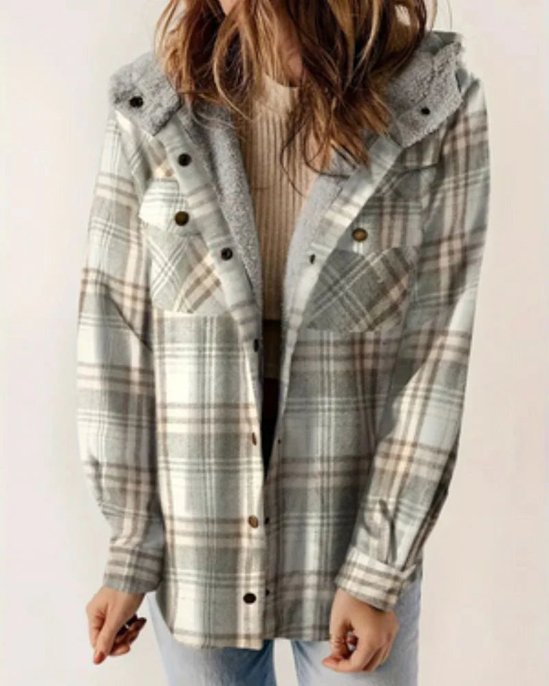 Sadie - Relaxed Check Jacket