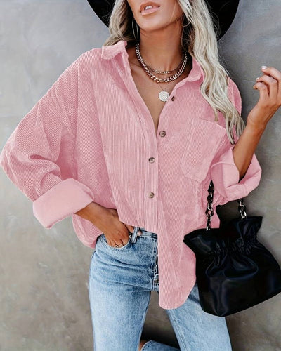 Gail - Vintage Velvet Shirt