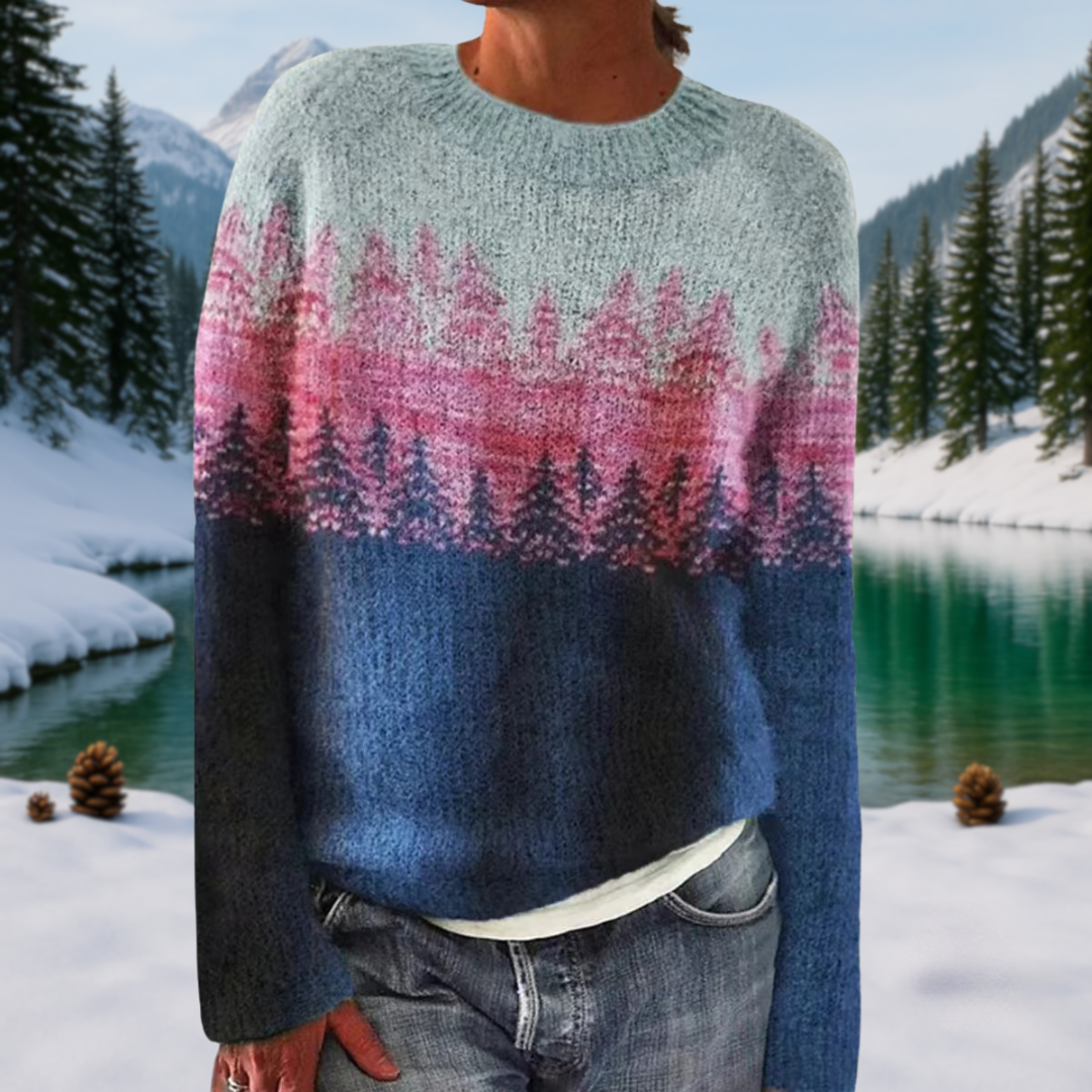 ANJA | RETRO ICELANDIC SWEATER
