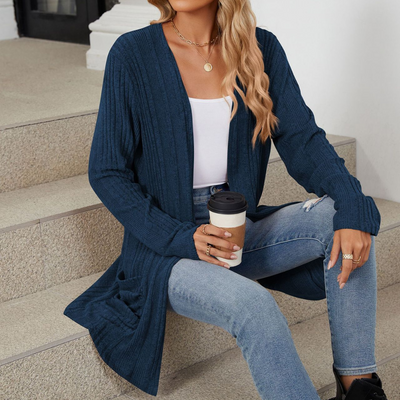 Brenda - Longline Knit Coat