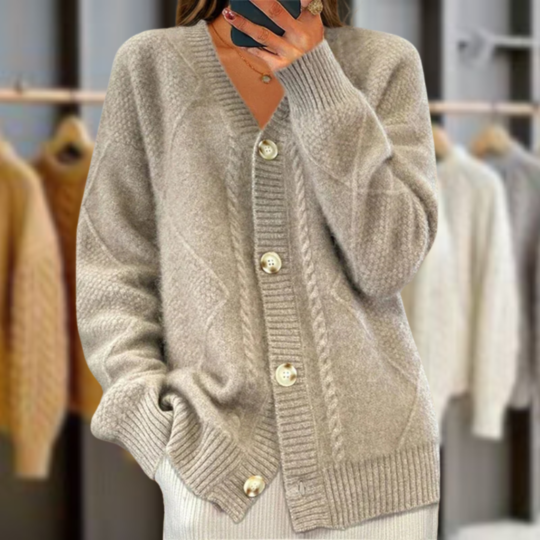 Elaine - Luxe Knit Cardigan