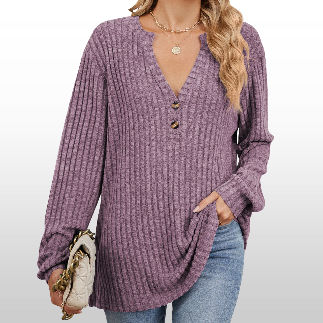 Penny - Soft Touch Textured Top