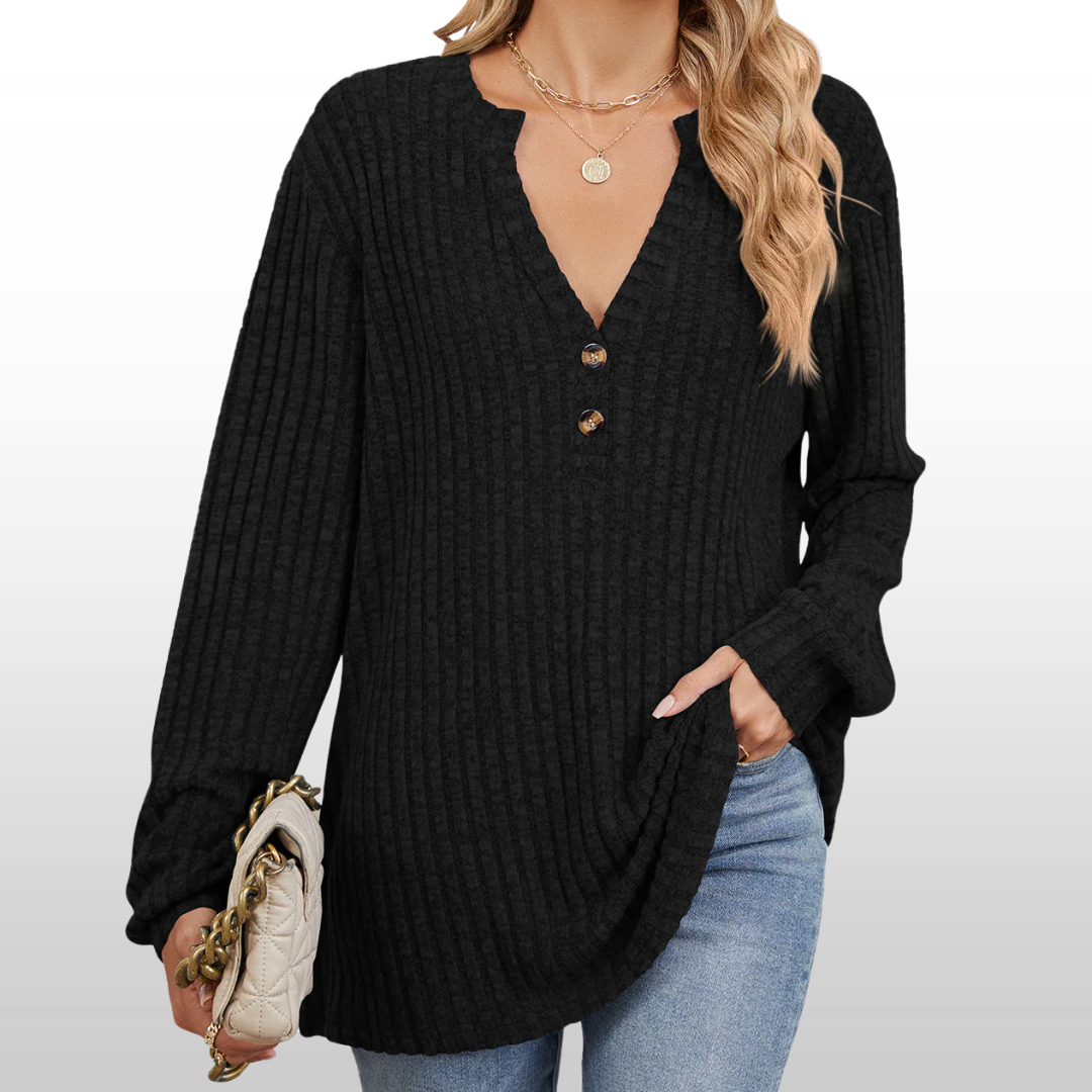 Penny - Soft Touch Textured Top