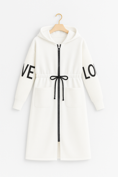 Marlee – Elegant Hooded Coatigan