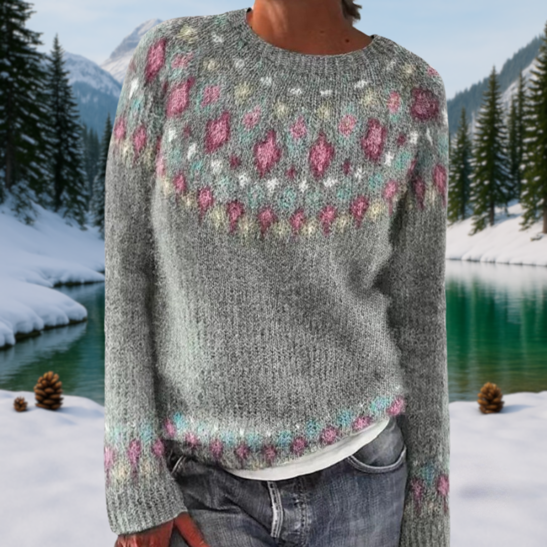 ELIN | RETRO ICELANDIC SWEATER