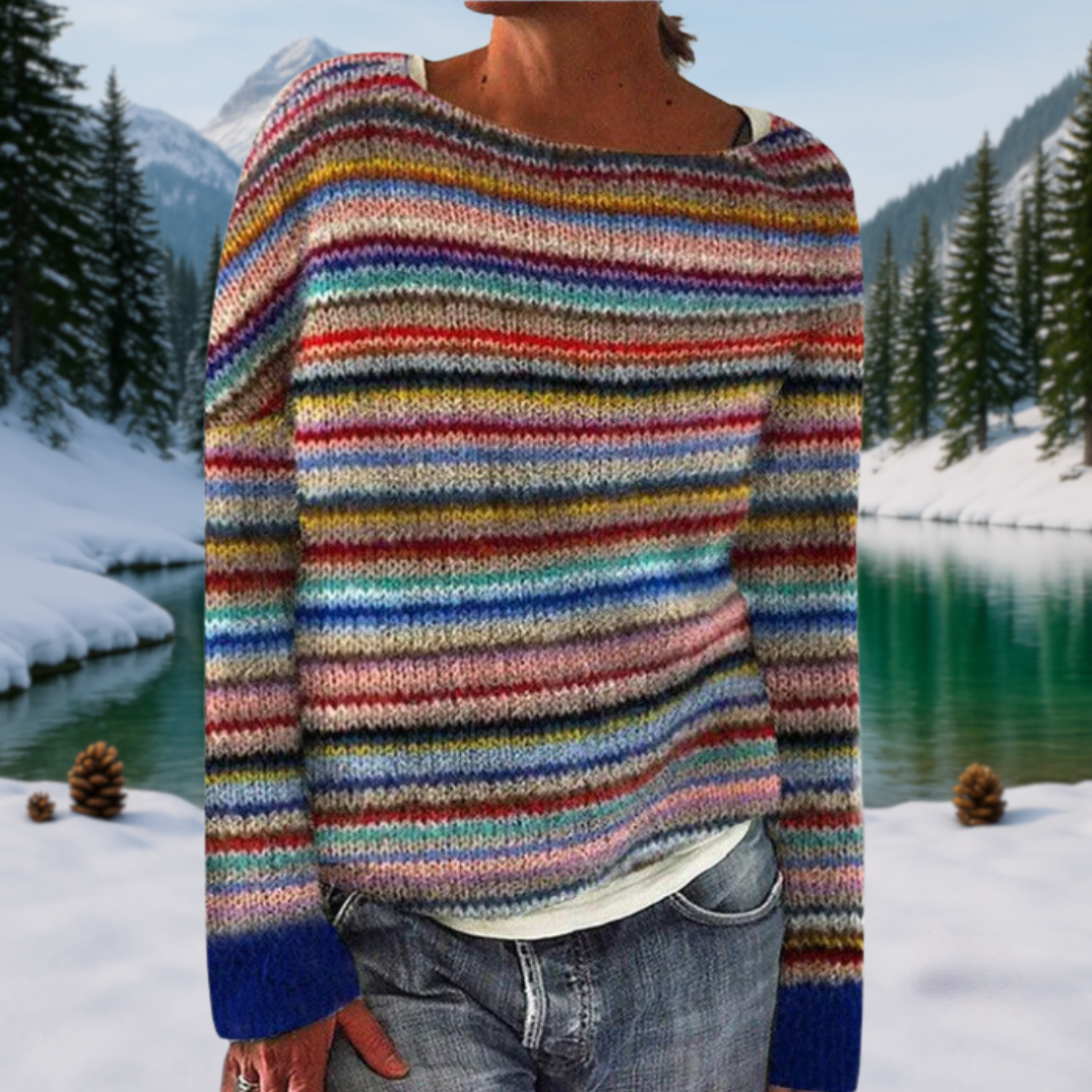 FREYA | RETRO ICELANDIC SWEATER
