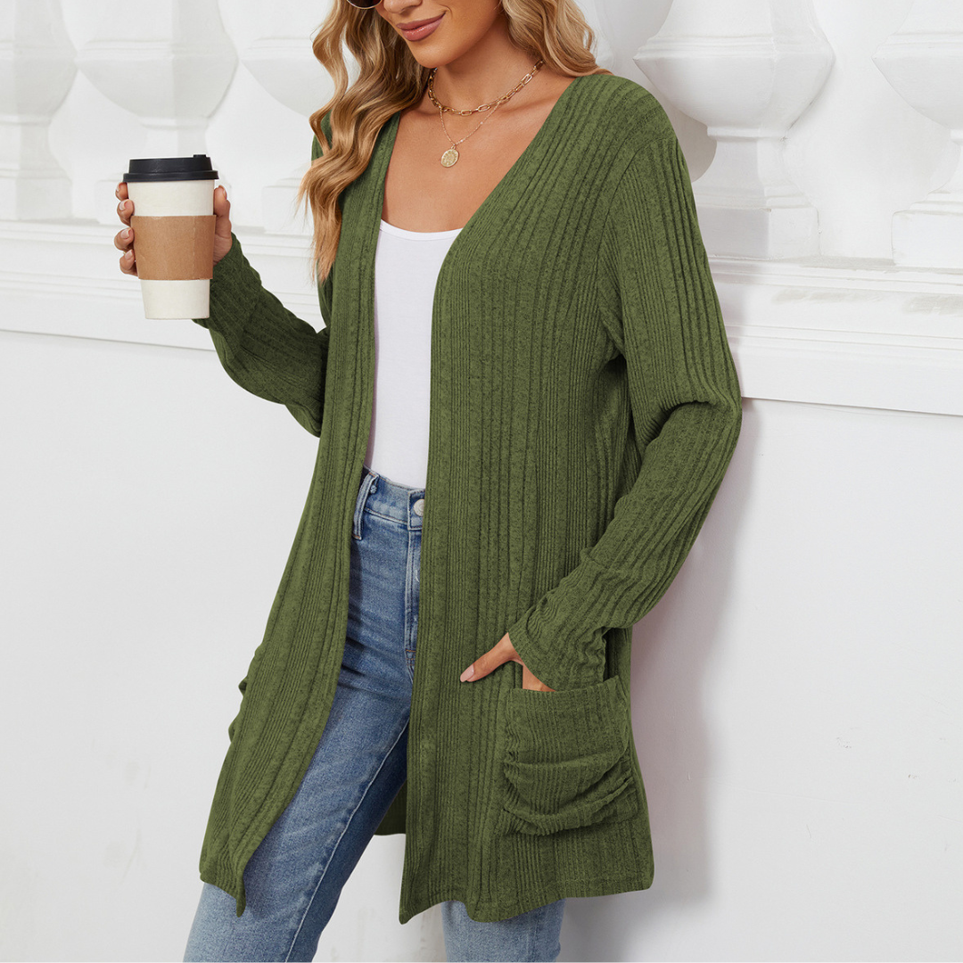 Brenda - Longline Knit Coat