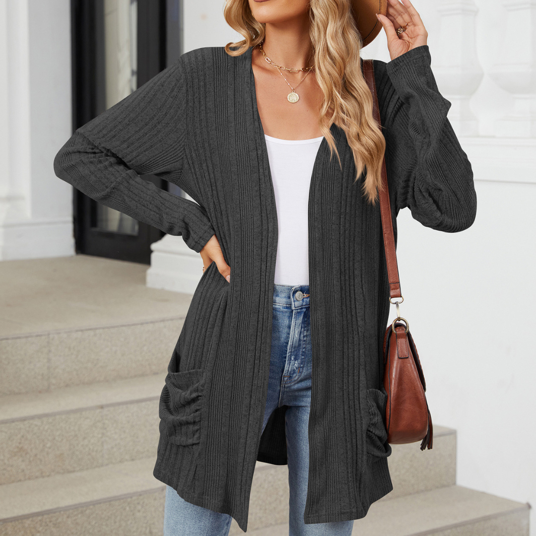 Brenda - Longline Knit Coat