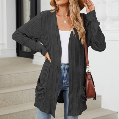 Brenda - Longline Knit Coat