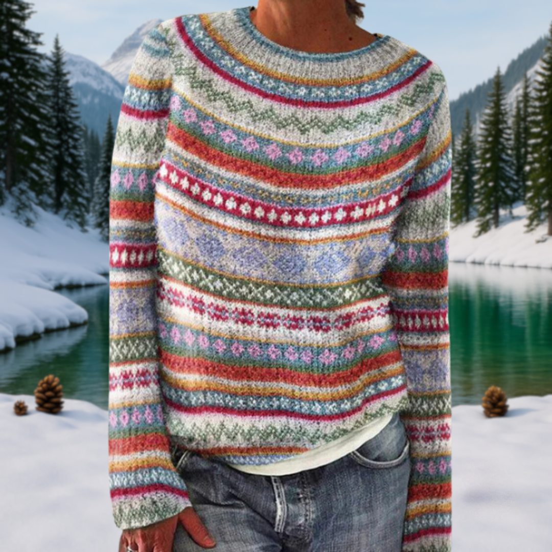 KAJA | RETRO ICELANDIC SWEATER