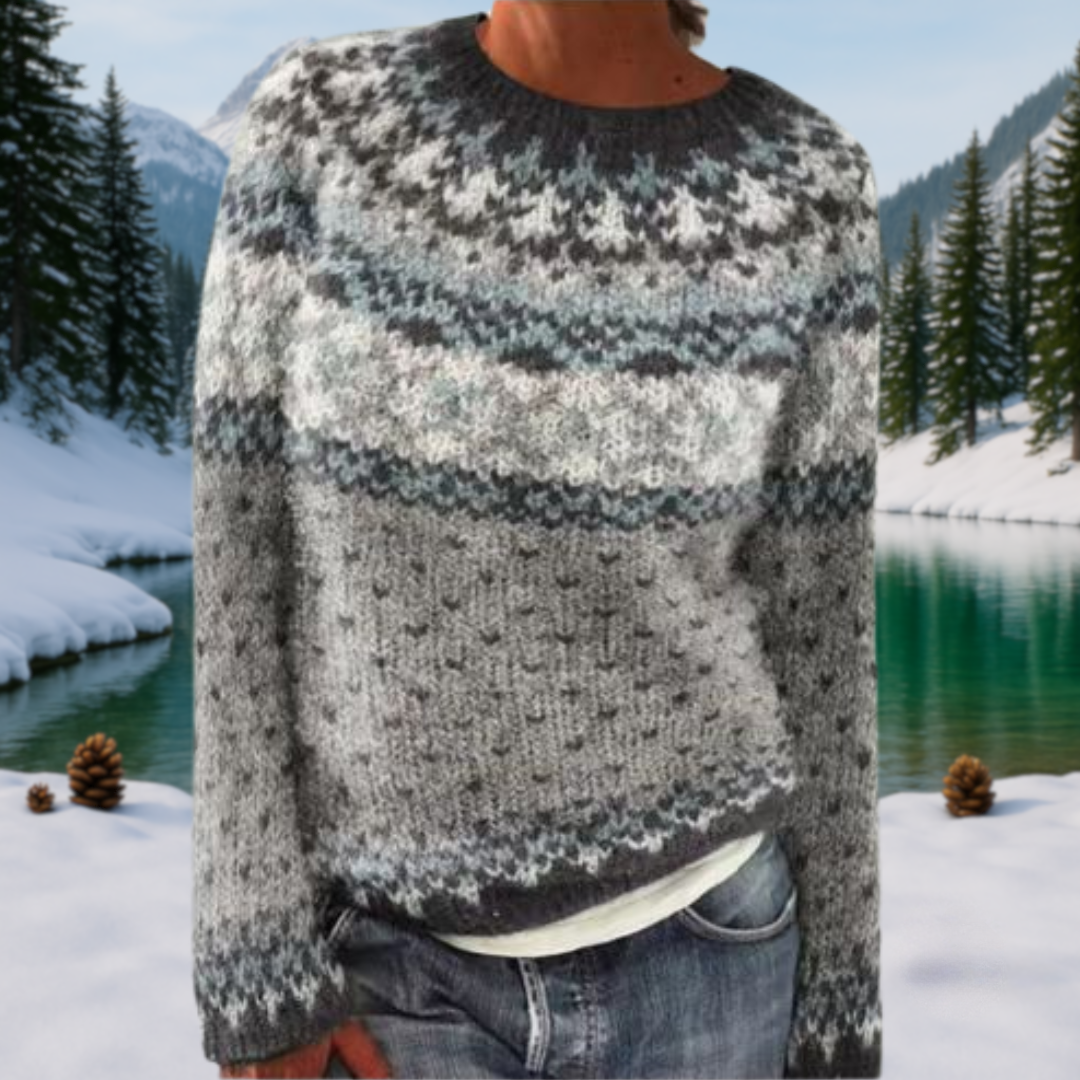 NELLA | RETRO ICELANDIC SWEATER