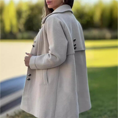 Natalie - Timeless Button-Up Coat