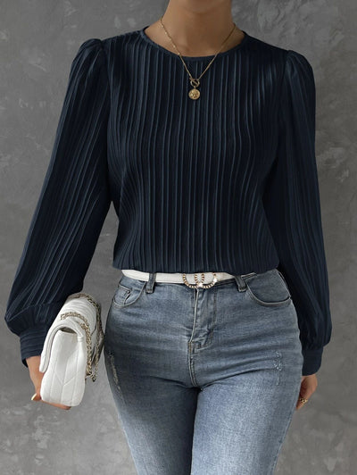 Samantha - Elegant Sleeve Detail Top
