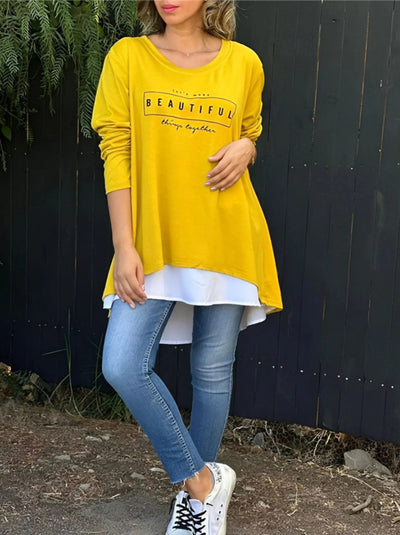 Sally - Two-in-One Comfort Tee