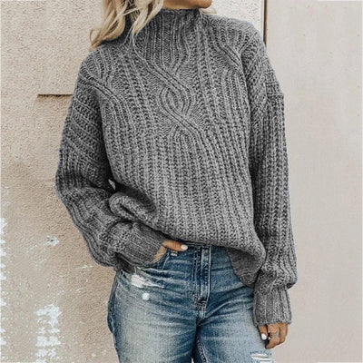 Michelle - Cosy Ribbed Knit Top