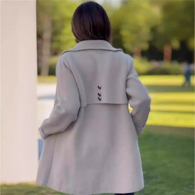Natalie - Timeless Button-Up Coat