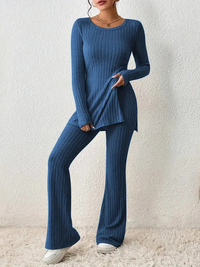 Mandy - Ribbed Lounge Knit Set