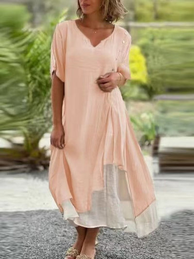 Joyce - Casual Chic Asymmetrical Dress