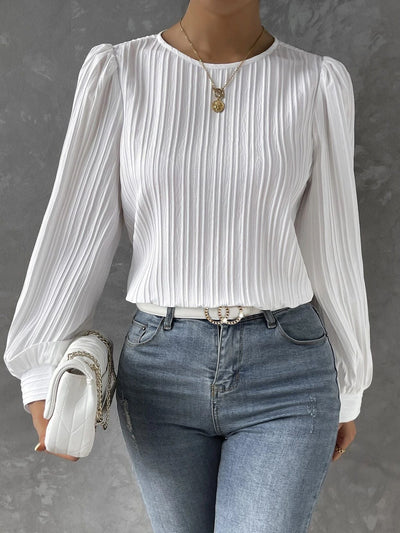 Samantha - Elegant Sleeve Detail Top