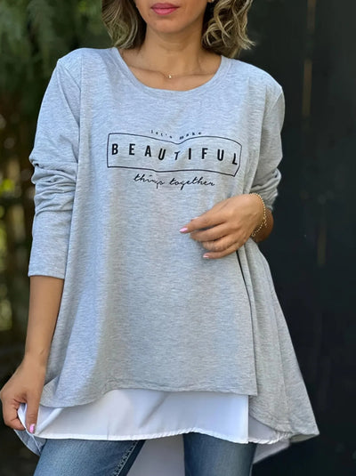 Sally - Two-in-One Comfort Tee