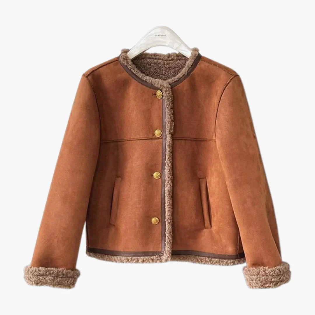 MYRA - Cosy Shearling-Lined Jacket