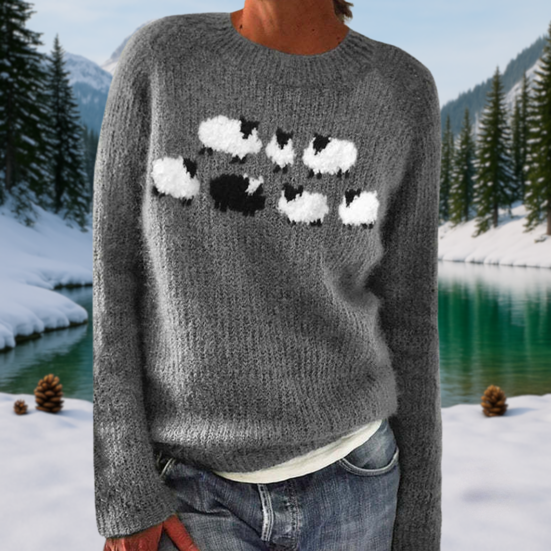 RUNA | RETRO ICELANDIC SWEATER