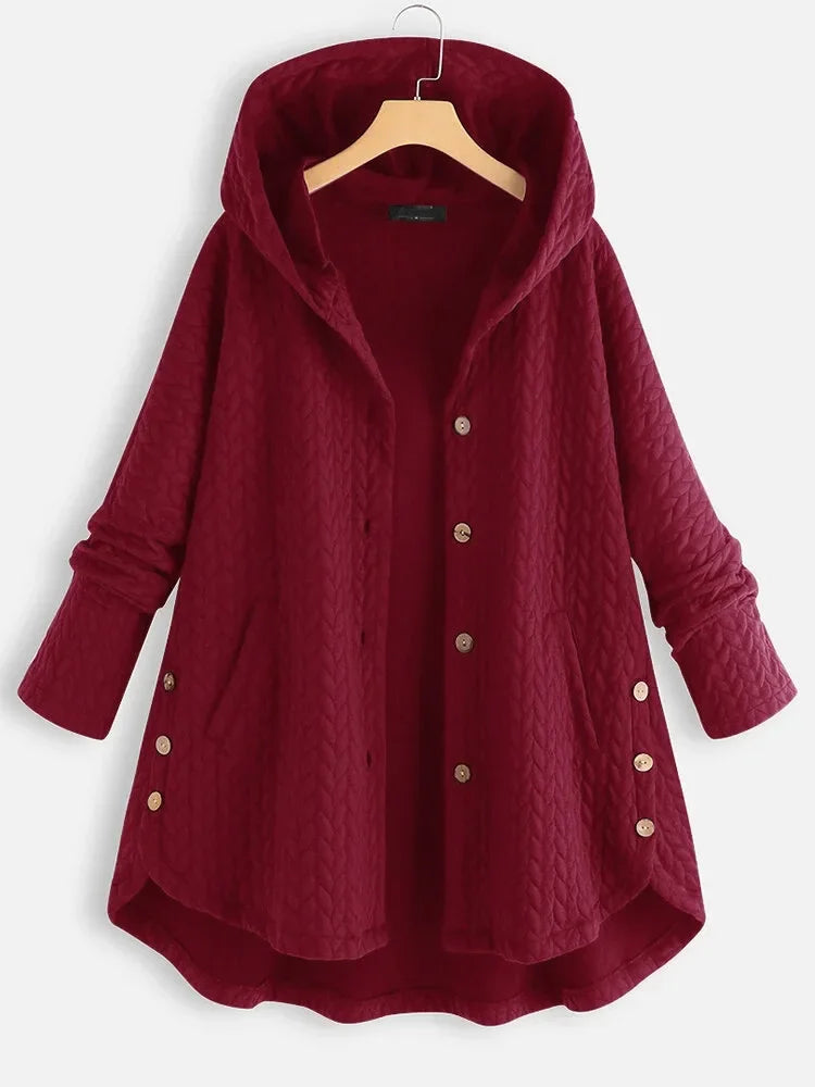Arielle – Quilted Everyday Hooded coat