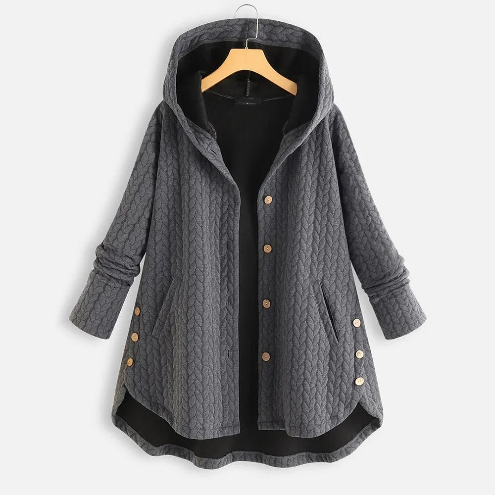 Arielle – Quilted Everyday Hooded coat