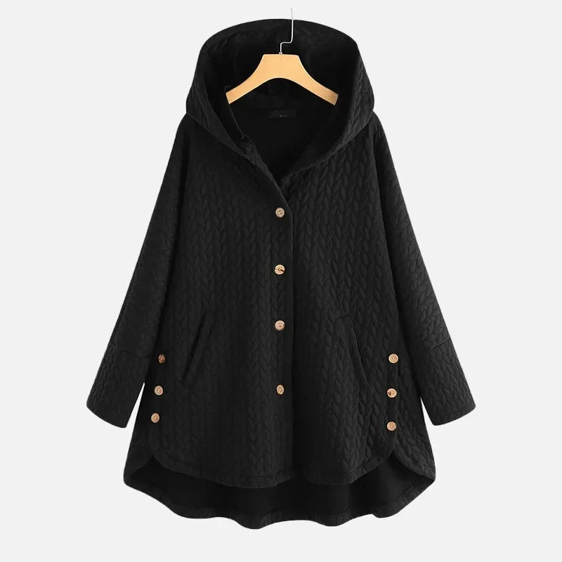 Arielle – Quilted Everyday Hooded coat