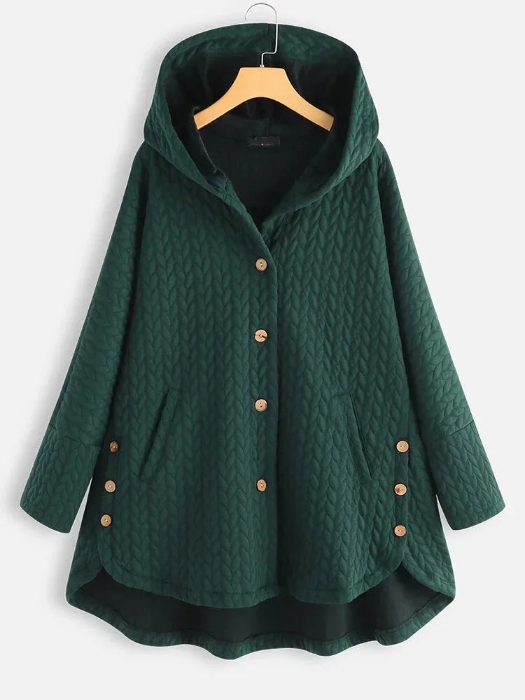 Arielle – Quilted Everyday Hooded coat