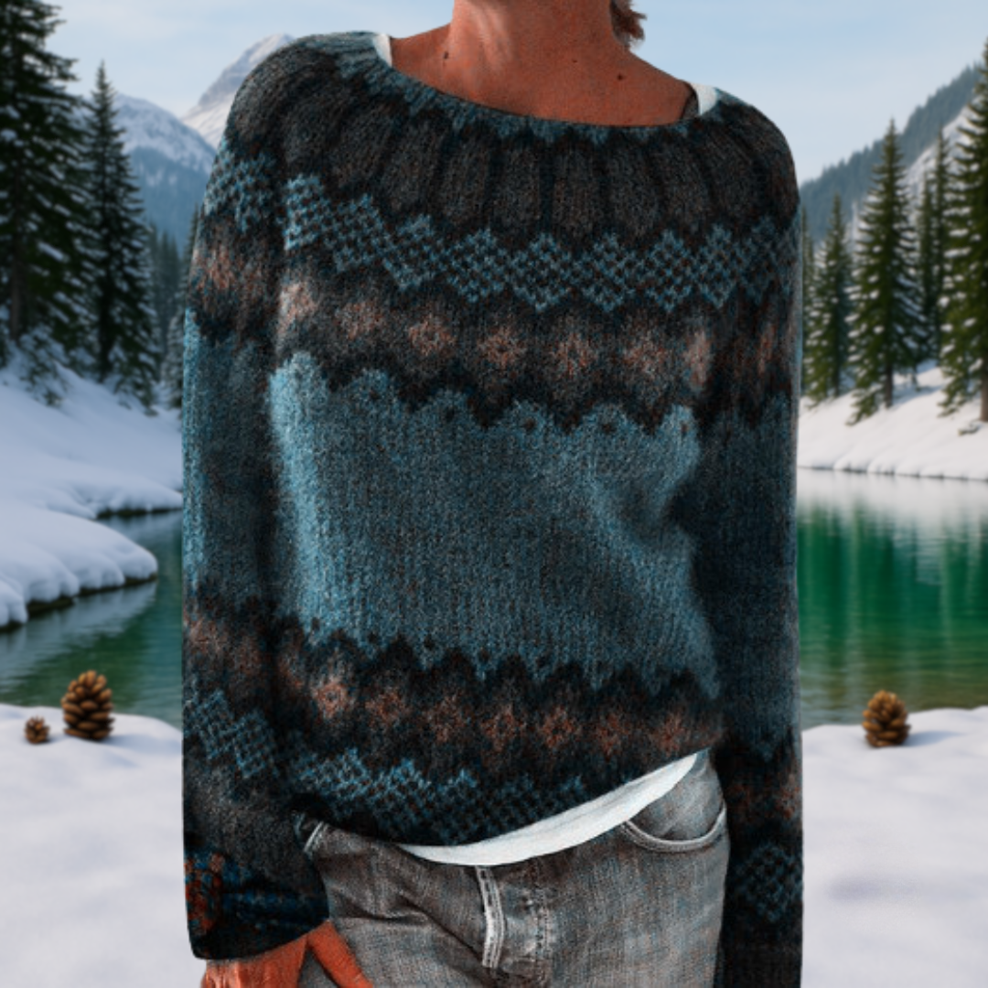 THEA | RETRO ICELANDIC SWEATER
