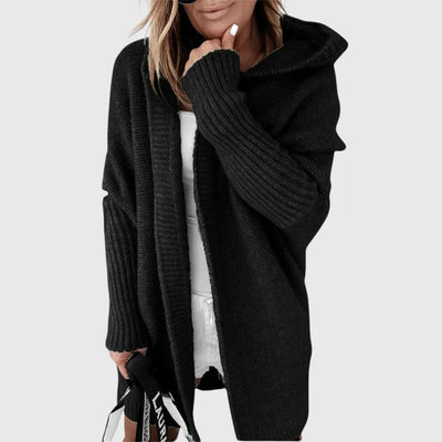 Claire - Cozy Drape Hoodie
