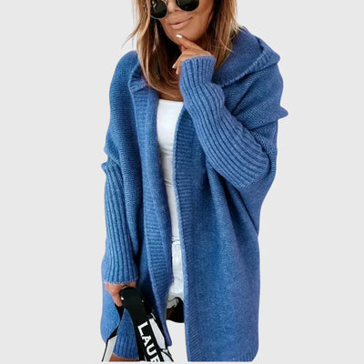 Claire - Cozy Drape Hoodie