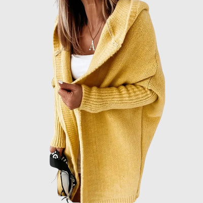 Claire - Cozy Drape Hoodie
