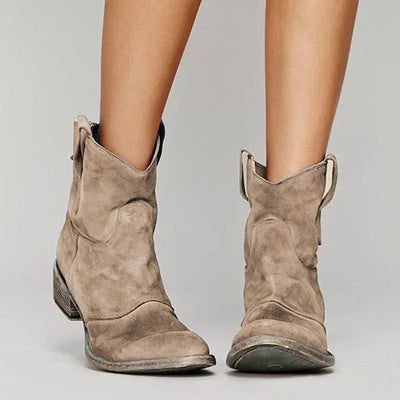 TRUDY – Vintage Ankle Boots