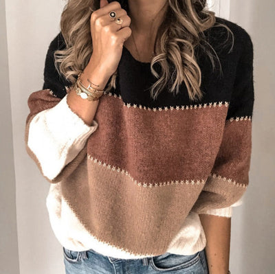 Gayle -Textured Knit Pullover