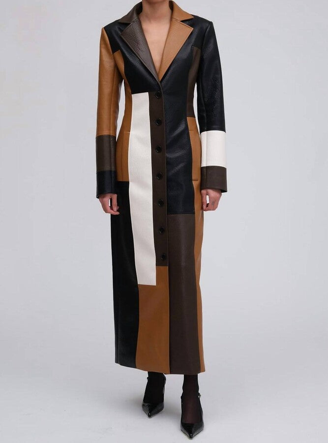 SHIRLEY – Patchwork Elegance Coat