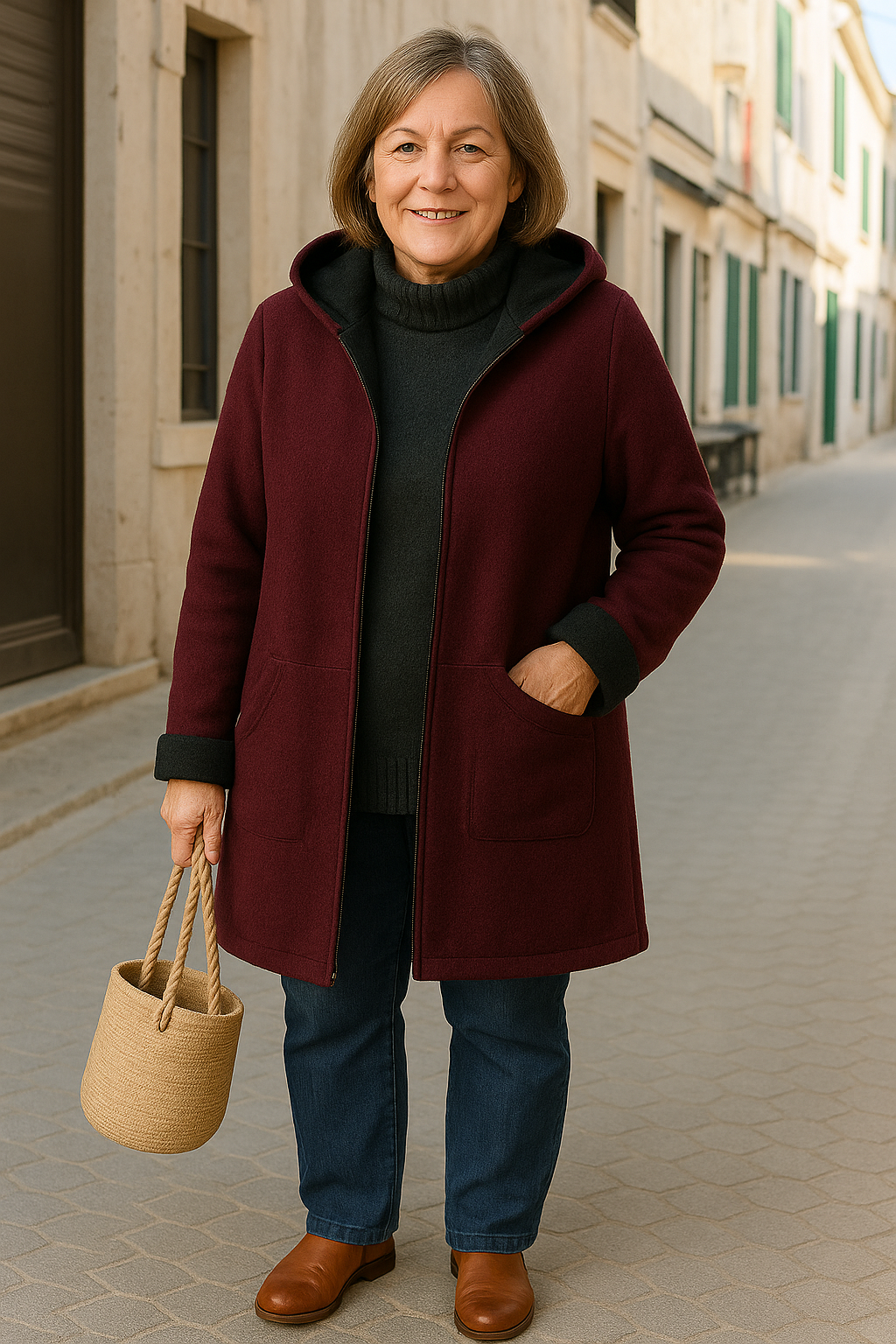 Annette - The Gentle Silhouette Coat