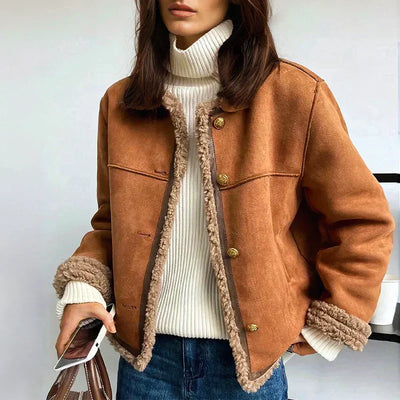 MYRA - Cosy Shearling-Lined Jacket