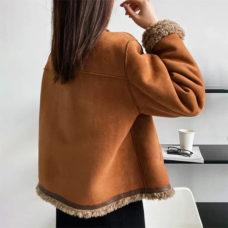 MYRA - Cosy Shearling-Lined Jacket