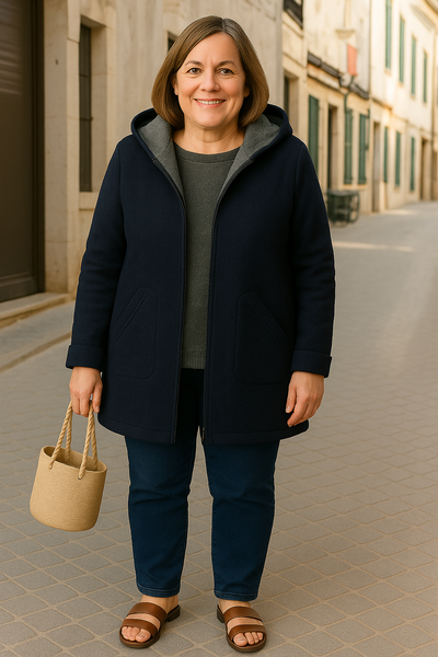 Annette - The Gentle Silhouette Coat