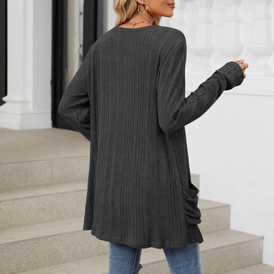 Brenda - Longline Knit Coat